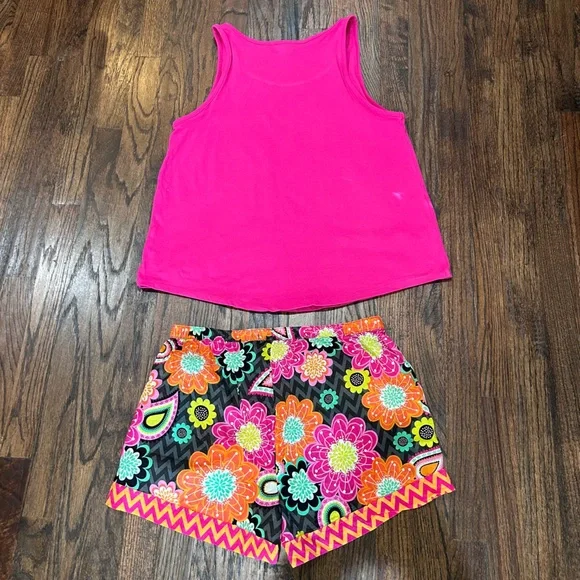 Vera Bradley Pink PajAma and Short Set Size Medium - Picture 6 of 10